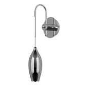 картинка 803527 (MВ2098S-1S) Бра PENTOLA 1х25W G9 ХРОМ/ДЫМЧАТЫЙ (в комплекте) от интернет-магазина К1-СТРОЙ