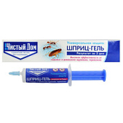 картинка Шприц-гель от тараканов и муравьев Чистый дом от интернет-магазина К1-СТРОЙ