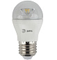 Лампа светодиодная Clear Led 7вт Е27 4000K шар ЭРА