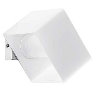 картинка 801610 (MB328-1W) Светильник настенный PEZZO 1х40W G9 ХРОМ/БЕЛЫЙ (в комплекте) от интернет-магазина К1-СТРОЙ
