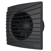 картинка Вентилятор вытяжной DiCiTi SILENT 4C d100 с обратным клапаном чёрный матовый от интернет-магазина К1-СТРОЙ