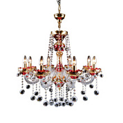 картинка 738082 (MD000002-8) Люстра подвесная VIDARE 8х60W E14 ЗОЛОТО (в комплекте) от интернет-магазина К1-СТРОЙ