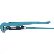 картинка Ключ трубный рычажный 3/4, №0, цельнокованый, CrV, тип "L" Gross от интернет-магазина К1-СТРОЙ