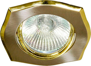 картинка Светильник потолочный A246 MR16 G5.3 титан-золото FERON от интернет-магазина К1-СТРОЙ