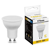 картинка Лампа светодиодная MR16 GU10 9W 2700K LB-560 25842 Feron от интернет-магазина К1-СТРОЙ