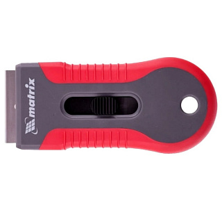 картинка Скребок с двухкомпонентной рукояткой, выдвижное сменное лезвие 79547 MATRIX от интернет-магазина К1-СТРОЙ