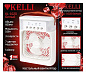 Вентилятор настольный KL-1020 Белый Kelli