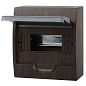 Корпус пластиковый ЩРН-П-08 BOXF 08_O IP41 дуб ЭРА