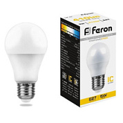 картинка Лампа светодиодная шар 5W 230V E27 2700K LB-38 25404 Feron от интернет-магазина К1-СТРОЙ