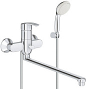картинка Универсальный смеситель с душевым гарнитуром GROHE Multiform New Tempesta II, хром от интернет-магазина К1-СТРОЙ