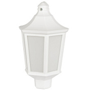 картинка Садово-парковый светильник 60Вт белый матовый НБУ 06-60-003 Ника ЭРА от интернет-магазина К1-СТРОЙ