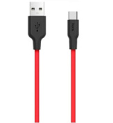 картинка USB Шнур 1м Silicone X21 iOS EC-154i  hoco/Earldom от интернет-магазина К1-СТРОЙ