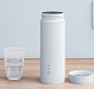 Электрический термос 0.4 л белый Xiaomi Viomi Travel Electric Cup
