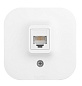 Телефонная розетка 1хRJ11 наружная белая Legrand Quteo