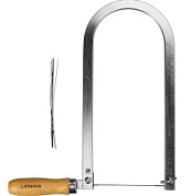 картинка Лобзик деревянная ручка в наборе с 6 полотнами, 130х250 мм 1530-25_z01 STAYER "MASTER" от интернет-магазина К1-СТРОЙ