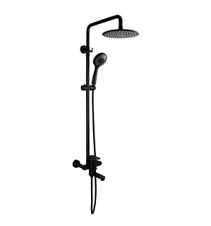 картинка KAISER Sonat душевая система Ø35 Black-Mat, 34082-2 от интернет-магазина К1-СТРОЙ
