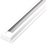 картинка Шинопровод для трековых однофазных светильников, белый, 2м, в наборе токоввод, заглушка, крепление, CAB1003 10338 FERON от интернет-магазина К1-СТРОЙ