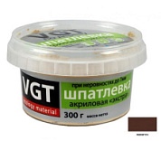 картинка Шпаклевка по дереву махагон экстра 0,3кг VGT от интернет-магазина К1-СТРОЙ