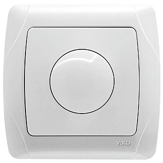 картинка Диммер 600W белый Viko Carmen от интернет-магазина К1-СТРОЙ