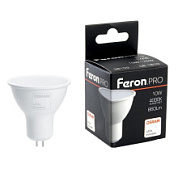 картинка Лампа светодиодная LB-1610 MR16 G5.3 10w 4000k 38159 Feron.PRO+Osram от интернет-магазина К1-СТРОЙ