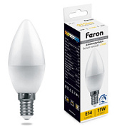 картинка Лампа светодиодная диммируемая LB-771 Свеча E14 11W 230V 2700K 51055 Feron от интернет-магазина К1-СТРОЙ