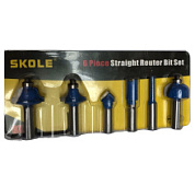 картинка Набор фрез N6X Skole от интернет-магазина К1-СТРОЙ