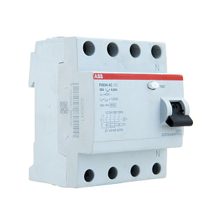 картинка УЗО FH204AC 4P 40А 30mA AC ABB от интернет-магазина К1-СТРОЙ