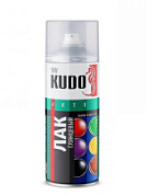 картинка Лак аэрозоль универсальный глянцевый 520мл KU-9002 KUDO от интернет-магазина К1-СТРОЙ