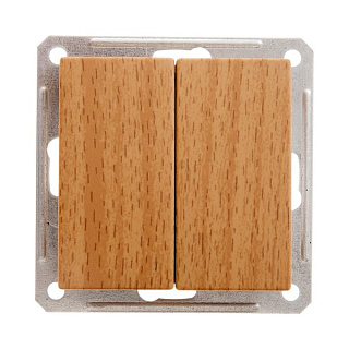 картинка Выключатель 2-клавишный бук Wessen 59 Schneider Electric от интернет-магазина К1-СТРОЙ