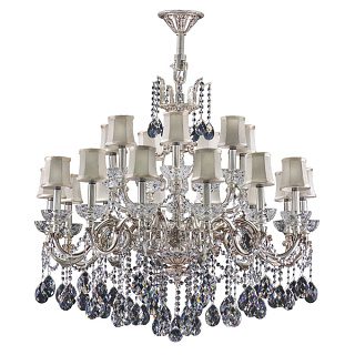 картинка 712214 (MD6665-14+7) 4 КОР! Люстра ARGENTO 21х40W E14 ХРОМ (в комплекте) от интернет-магазина К1-СТРОЙ