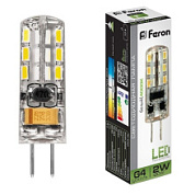 картинка Лампа светодиодная 2W 12V G4 4000K LB-420 25448 Feron от интернет-магазина К1-СТРОЙ
