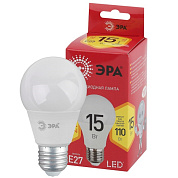 картинка Лампа светодиодная RED LINE LED A60-15W-827-E27 R E27 / Е27 15 Вт груша теплый белый свет ЭРА от интернет-магазина К1-СТРОЙ