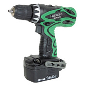 картинка Дрель-шуруповерт аккумуляторная DS14DVF3 Hitachi от интернет-магазина К1-СТРОЙ