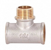 картинка Тройник 3/4" г/ш/г никелированный, Wm*T3/4F*M*F WaterMark от интернет-магазина К1-СТРОЙ