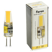 картинка Лампа светодиодная LB-424 G4 3W 12V 2700K 51170 Feron от интернет-магазина К1-СТРОЙ