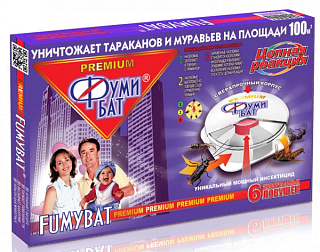 картинка Средство от тараканов 6 шт контейнеры Фумибат Premium от интернет-магазина К1-СТРОЙ