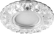 картинка Светильник встраиваемый Feron CD908 с LED-подсветкой, MR16 G5.3, хром от интернет-магазина К1-СТРОЙ
