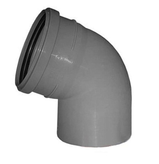 картинка Отвод канализационная внутренняя 32 х 45, WaterMark от интернет-магазина К1-СТРОЙ