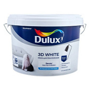 картинка Краска для стен и потолков 3D White база BW матовая 2,5 л Dulux от интернет-магазина К1-СТРОЙ