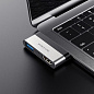 ААдаптер DH2 Type-C/HDMI + USB 3.0 (серебряный) BOROFONE