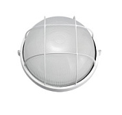 картинка Светильник с решеткой белый 100W E27 IP54 (овал) от интернет-магазина К1-СТРОЙ