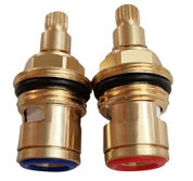 картинка Кран-букса керамика 1/2" для смес. серии 58/51/69 20 шлиц, 58К KAISER от интернет-магазина К1-СТРОЙ