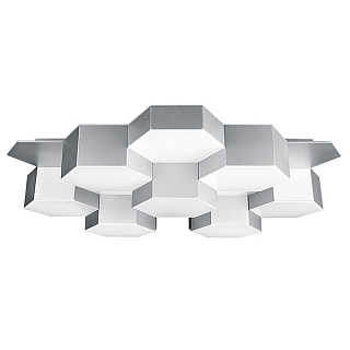 картинка 750164 (MX13003032-16А) Люстра потол FAVO LED-80W 3840LM Silver 4000K (в комплекте) от интернет-магазина К1-СТРОЙ