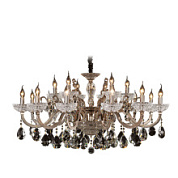 картинка 719188 (MD55170/12+6) Люстра ARTIFICI 18x60W E14 МЕДЬ/ПРОЗРАЧНЫЙ (в комплекте) от интернет-магазина К1-СТРОЙ