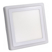 картинка Накладной светильник LED квадрат SBLSq1-DLB 18w 6500К желтый Smartbuy от интернет-магазина К1-СТРОЙ
