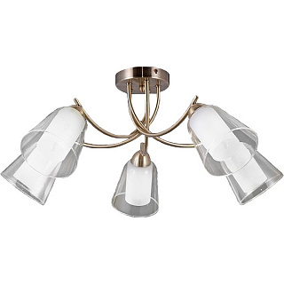 картинка Светильник потолочный IL9415-5CSQ-79 AB ILLUMICO от интернет-магазина К1-СТРОЙ