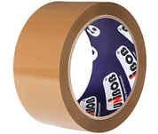 картинка Лента клейкая упаковочная коричневая 48мм X 66м Unibob от интернет-магазина К1-СТРОЙ