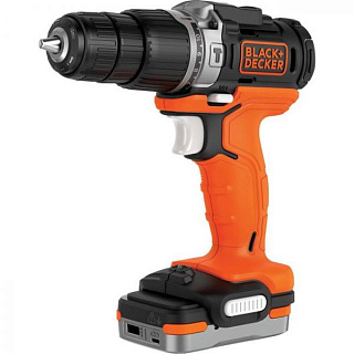 картинка Аккумуляторная ударная дрель с системой GoPAK BDCHD12S1-XJ BLACK&DECKER от интернет-магазина К1-СТРОЙ