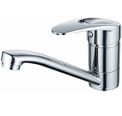 картинка Смеситель для кухни с коротким изливом, D80-445125 Diadonna от интернет-магазина К1-СТРОЙ