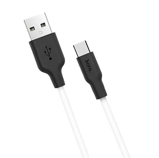 картинка USB X90 Шнур Silicone 1м Type-C-Type-C 3A HOCO от интернет-магазина К1-СТРОЙ